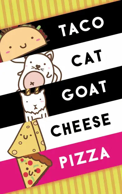 Taco Katze Ziege Käse Pizza – Produktbild